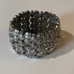 Cuff Crystal Elastic Bracelet
